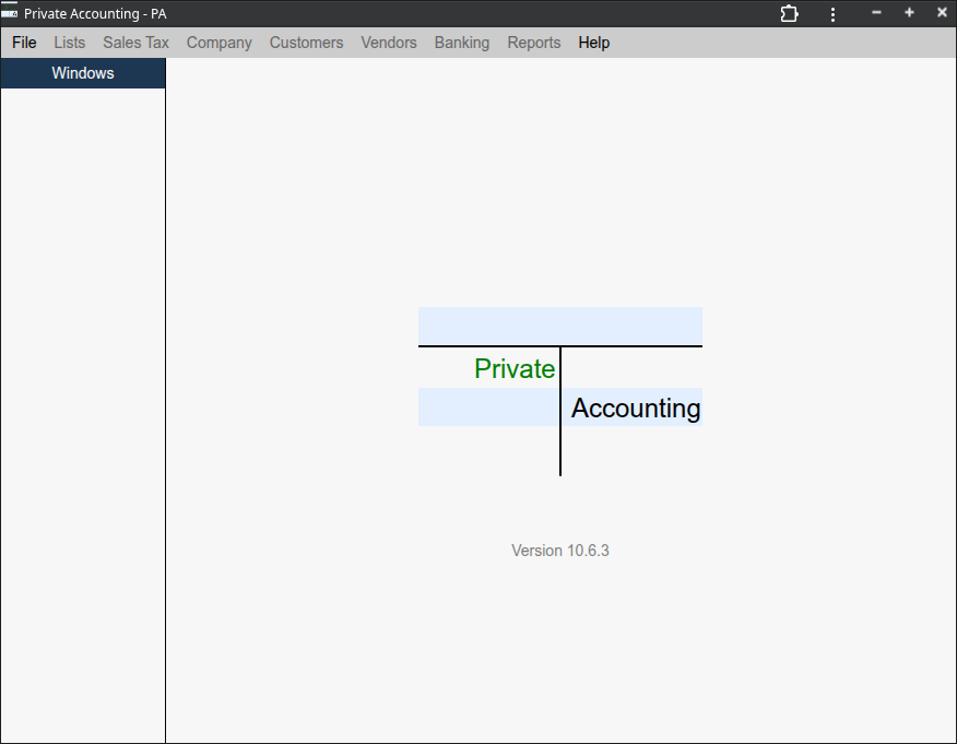Private Accounting screenshot 1